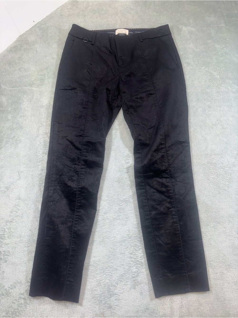 Anthropologie The Essential Slim Trousers Black Size 2